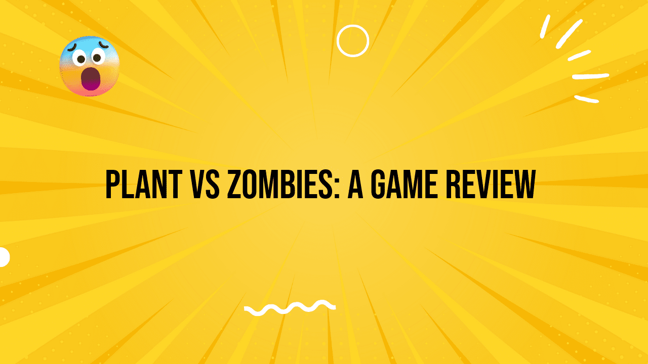 Plant vs Zombies Game