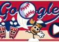 google doodle baseball