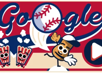 google doodle baseball