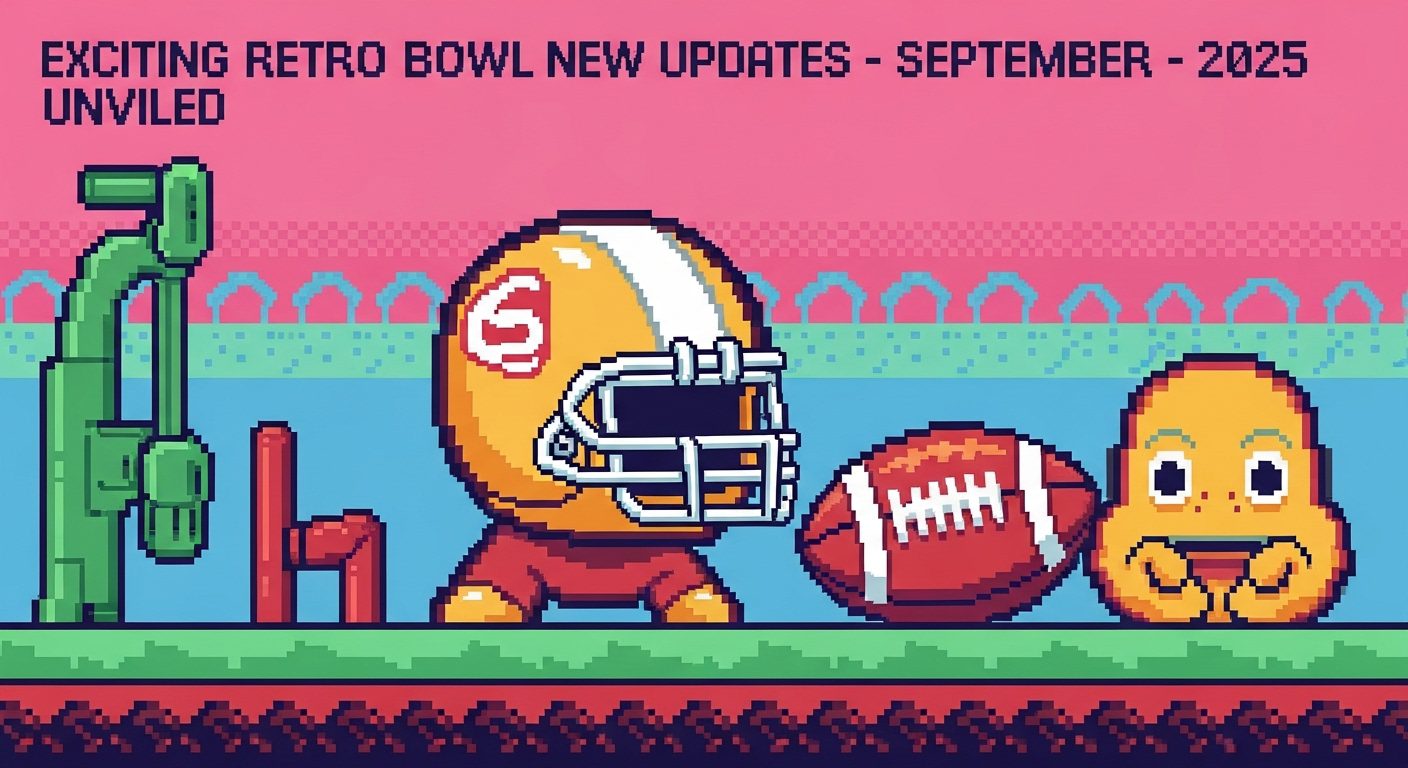 Exciting Retro Bowl New Updates - September 2025 Unveiled