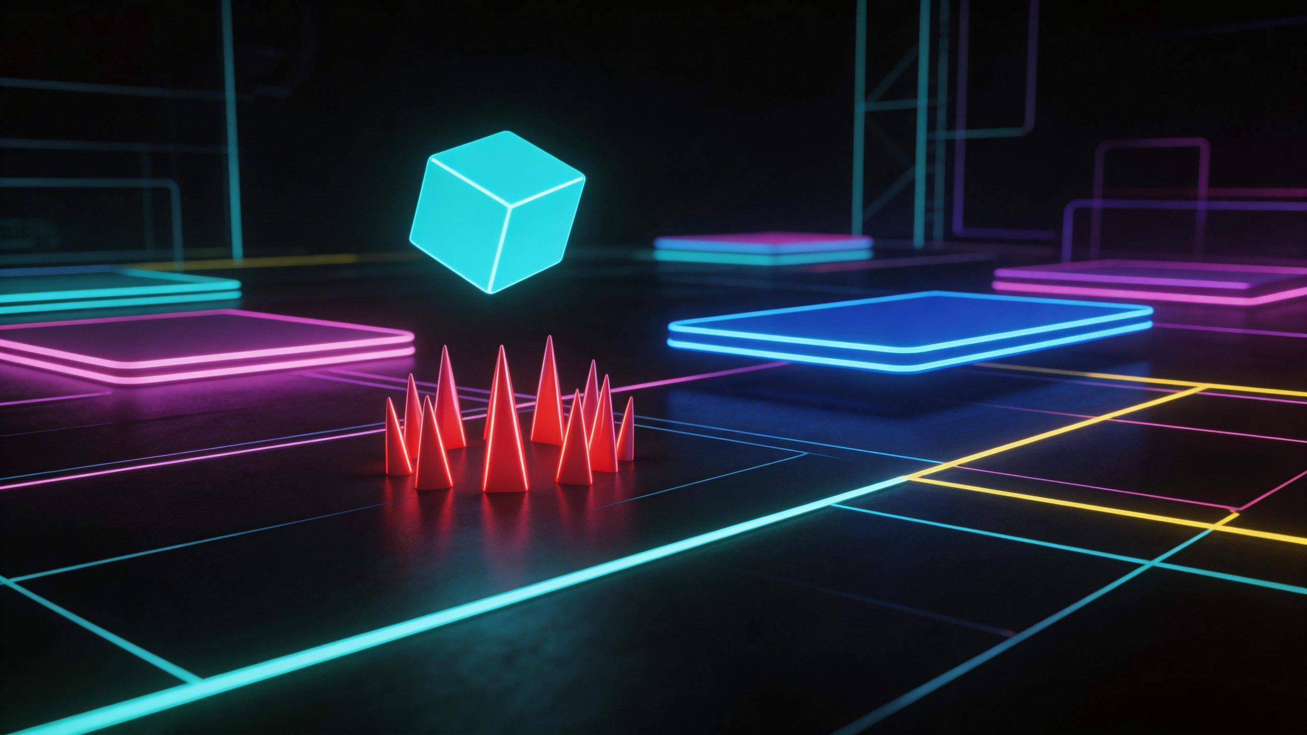 Geometry Lite gameplay